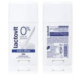 LACTOVIT-LACTOVIT ORIGINAL EXTRA EFFECTIVE 0% deo stick 60 ml-DrShampoo - Perfumaria e Cosmética